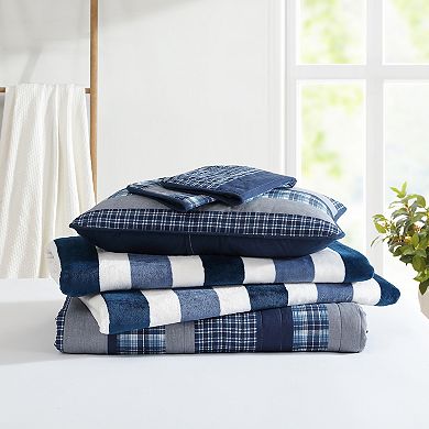 Nautica Addison Blue Quilt Set