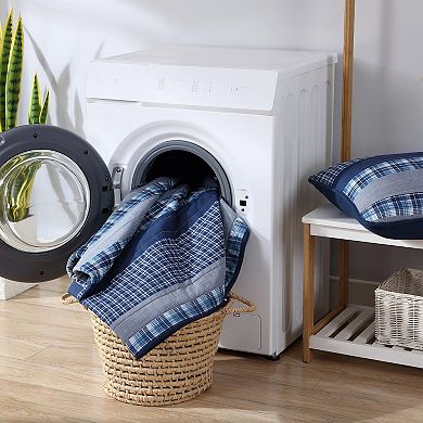 Nautica Addison Blue Quilt Set