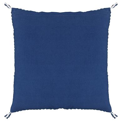Sonoma Goods For Life® Navy Woven Plaid Throw Pillow