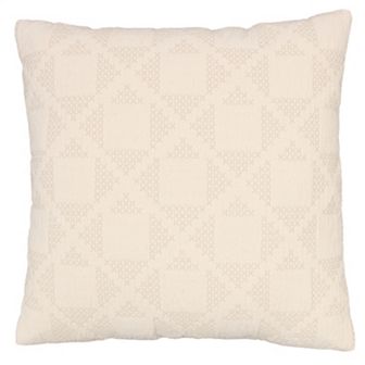Sonoma Goods For Life® Jacquard Cross Stitch Throw Pillow
