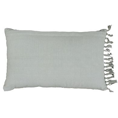 Sonoma Goods For Life® Plaid Fringe Throw Pillow