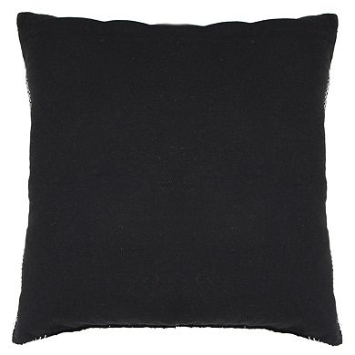 Sonoma Goods For Life® Black Woven Plaid Throw Pillow