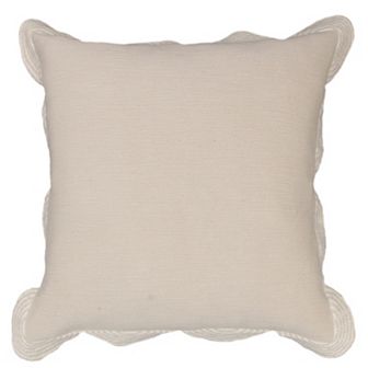 Sonoma Goods For Life® Neutral Scallop Edge Throw Pillow