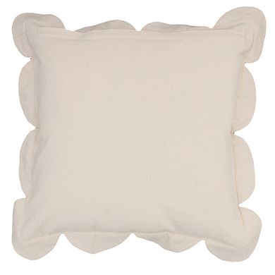 Sonoma Goods For Life® Neutral Scallop Edge Throw Pillow