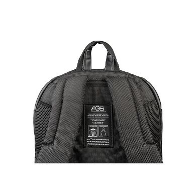 Tucano Bravo Back Faux Leather AGS System Laptop Backpack