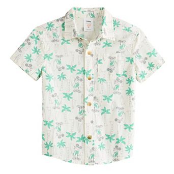 Disney's Mickey Mouse Baby & Toddler Boy Short Sleeve Button-Down Shirt by Jumping Beans®