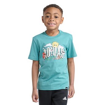 Boys 4-7 adidas Short Sleeve Multi-Sport Graphic Tee