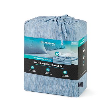 Brookstone Wicking Technology Knit Sheet Set