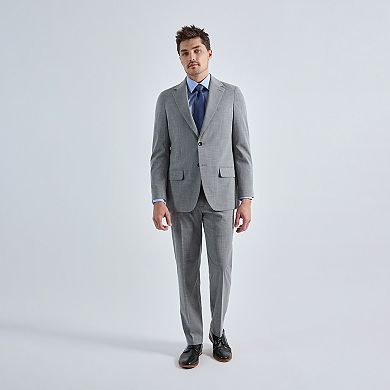 Men's Haggar® Micro Houndstooth Slim Fit Flat Front Suit Pants
