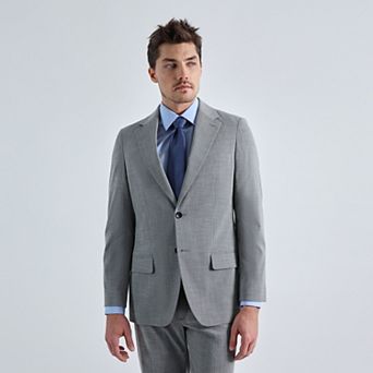 Men's Haggar® Micro Houndstooth Slim Fit Suit Jacket
