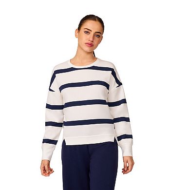 Women's Cable & Gauge Split Hem Sweater