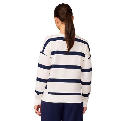Women's Cable & Gauge Split Hem Sweater