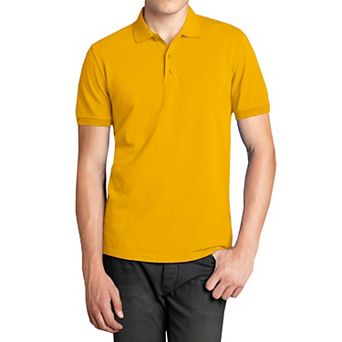 Men's Galaxy Short Sleeve Pique Golf Polo