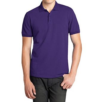 Men's Galaxy Short Sleeve Pique Golf Polo