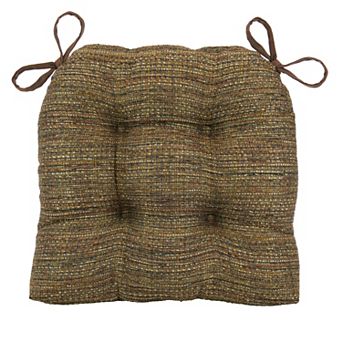 Mingle & Co. Reversible Tufted Chair Pad with Ties