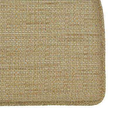 Mingle & Co Woven Gripper Chair Pad