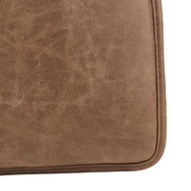 Mingle & Co. Gripper Faux Leather Chair Pad