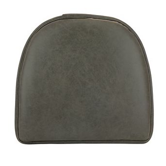 Mingle & Co. Gripper Faux Leather Chair Pad