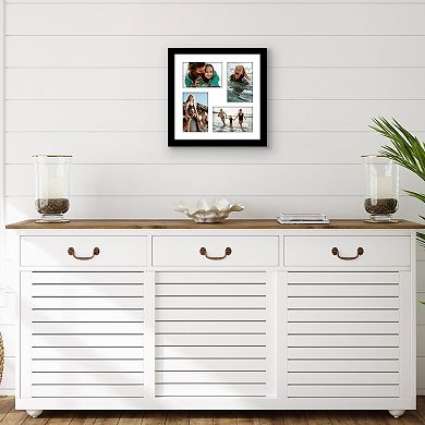 Americanflat 4-Opening 12" x 12" Collage Picture Frame