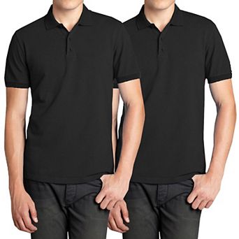 Men's Galaxy 2-Pack Pique Polo Shirts