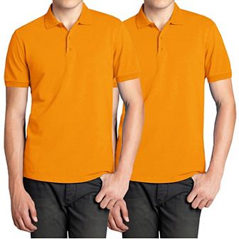Men's Galaxy 2-Pack Pique Polo Shirts