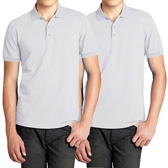 Men's Galaxy 2-Pack Pique Polo Shirts