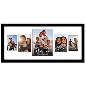 Americanflat 5-Opening Multi-Sized Photo Collage Frame