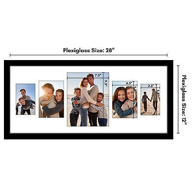 Americanflat 5-Opening Multi-Sized Photo Collage Picture Frame