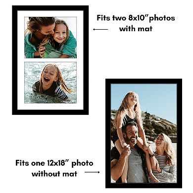 Americanflat 2-Opening 8" x 10" Collage Picture Frame