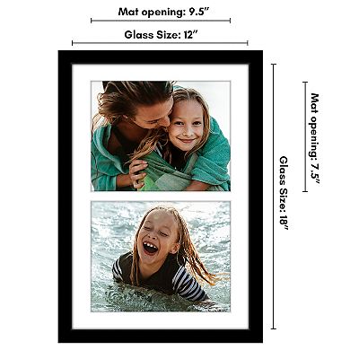 Americanflat 2-Opening 8" x 10" Collage Picture Frame