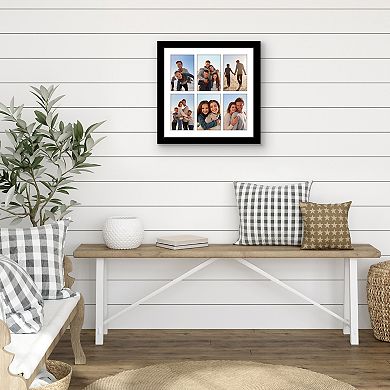 Americanflat 6-Opening 4" x 6" Collage Picture Frame