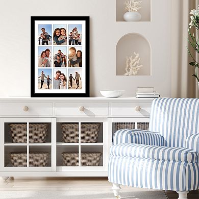 Americanflat 9-Opening 4" x 6" Collage Picture Frame
