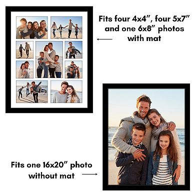 Americanflat 9-Opening Multi-Sized Collage Picture Frame