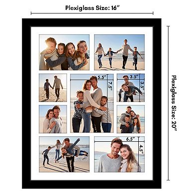 Americanflat 9-Opening Multi-Sized Collage Picture Frame