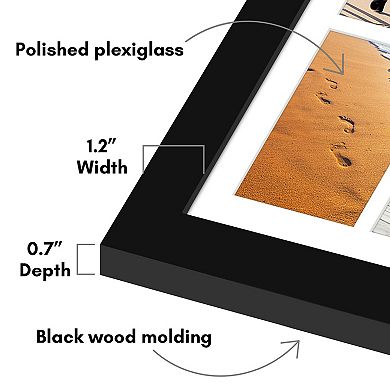 Americanflat 18" x 26" 16-Opening Collage Picture Frame