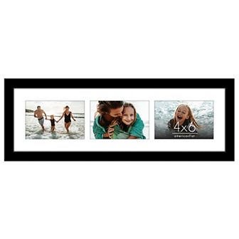 Americanflat 3-Opening 4" x 6" Collage Picture Frame