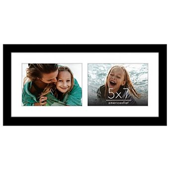 Americanflat 2-Opening 5" x 7" Collage Picture Frame