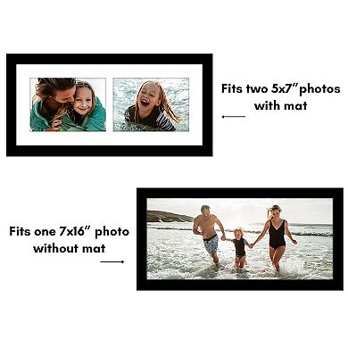 Americanflat 2-Opening 5" x 7" Collage Picture Frame