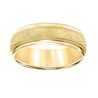 AXL 10k Gold 7 mm Comfort Fit Men's Band