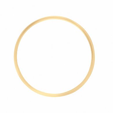 AXL 10k Gold & White Rhodium 8 mm Men's Band