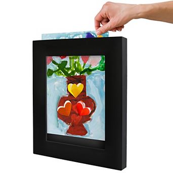 Americanflat 8.5" x 11" Slide-In Kids Art Frame