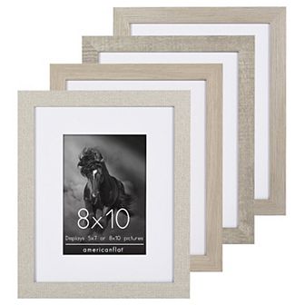 Americanflat 4 pk Farmhouse Picture Frame Set