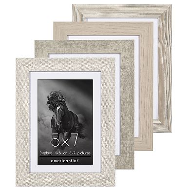 Americanflat 4-pk. Farmhouse Picture Frame Set