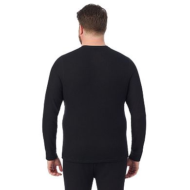 Big & Tall Cuddl Duds® Midweight Waffle Thermal Performance Base Layer Crew Top
