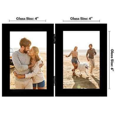 Americanflat Folding Hinged Picture Frame