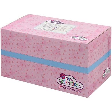New Adventures Little Darlings: 12" Crib Time Fun Baby