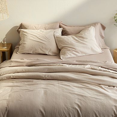 Miryana Cotton Slub Comforter Set with Shams