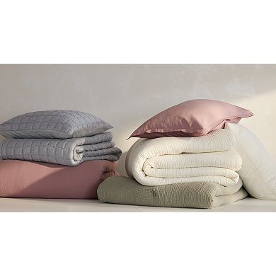 Miryana Cotton Slub Comforter Set with Shams