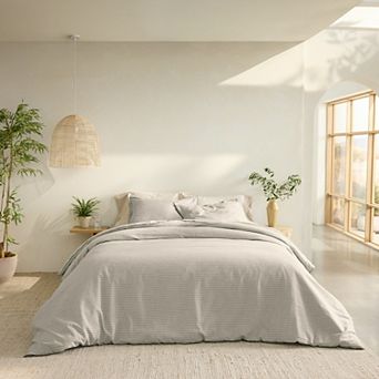 Miryana Cotton Slub Comforter Set with Shams