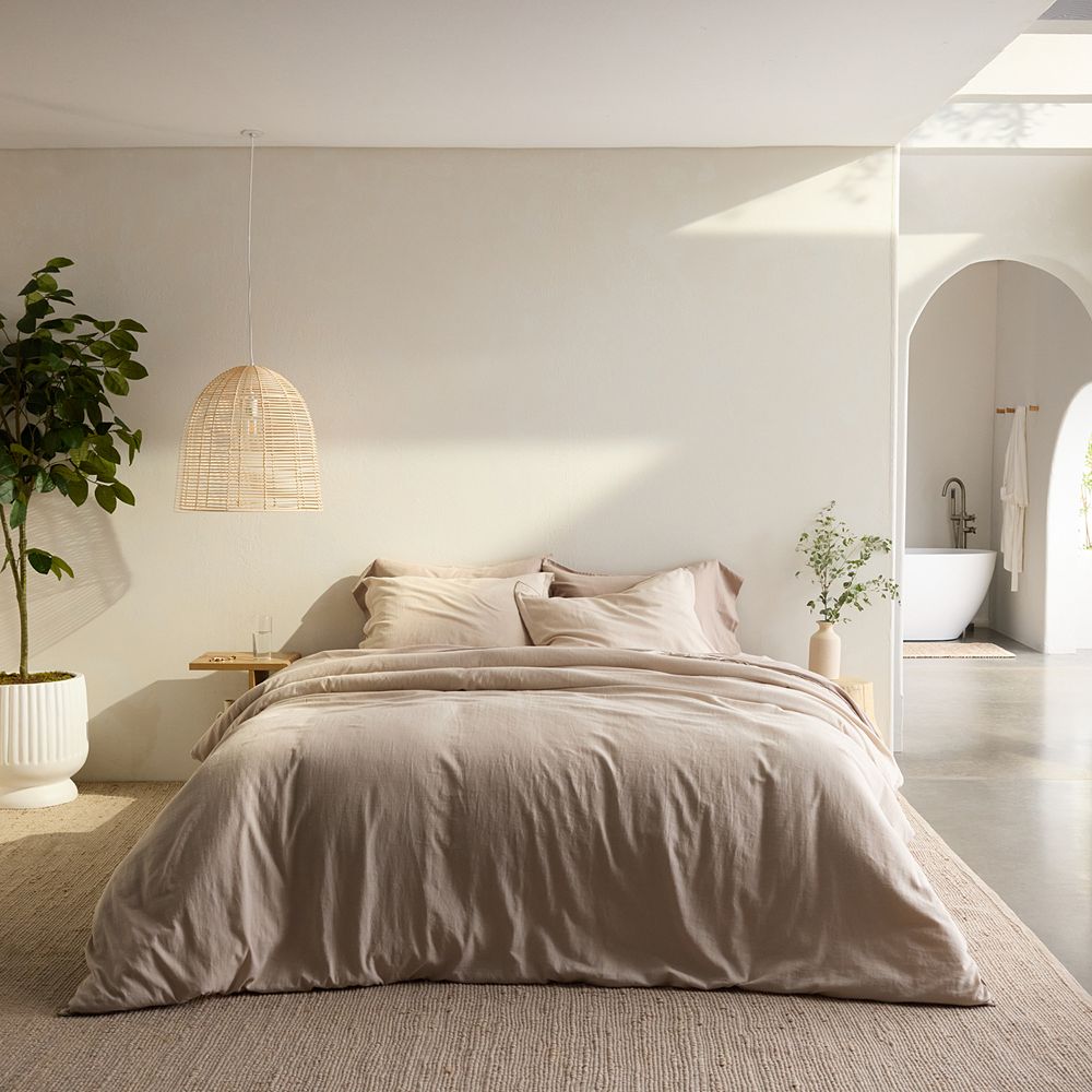 Miryana Cotton Slub Comforter Set with Shams (Full / Queen)